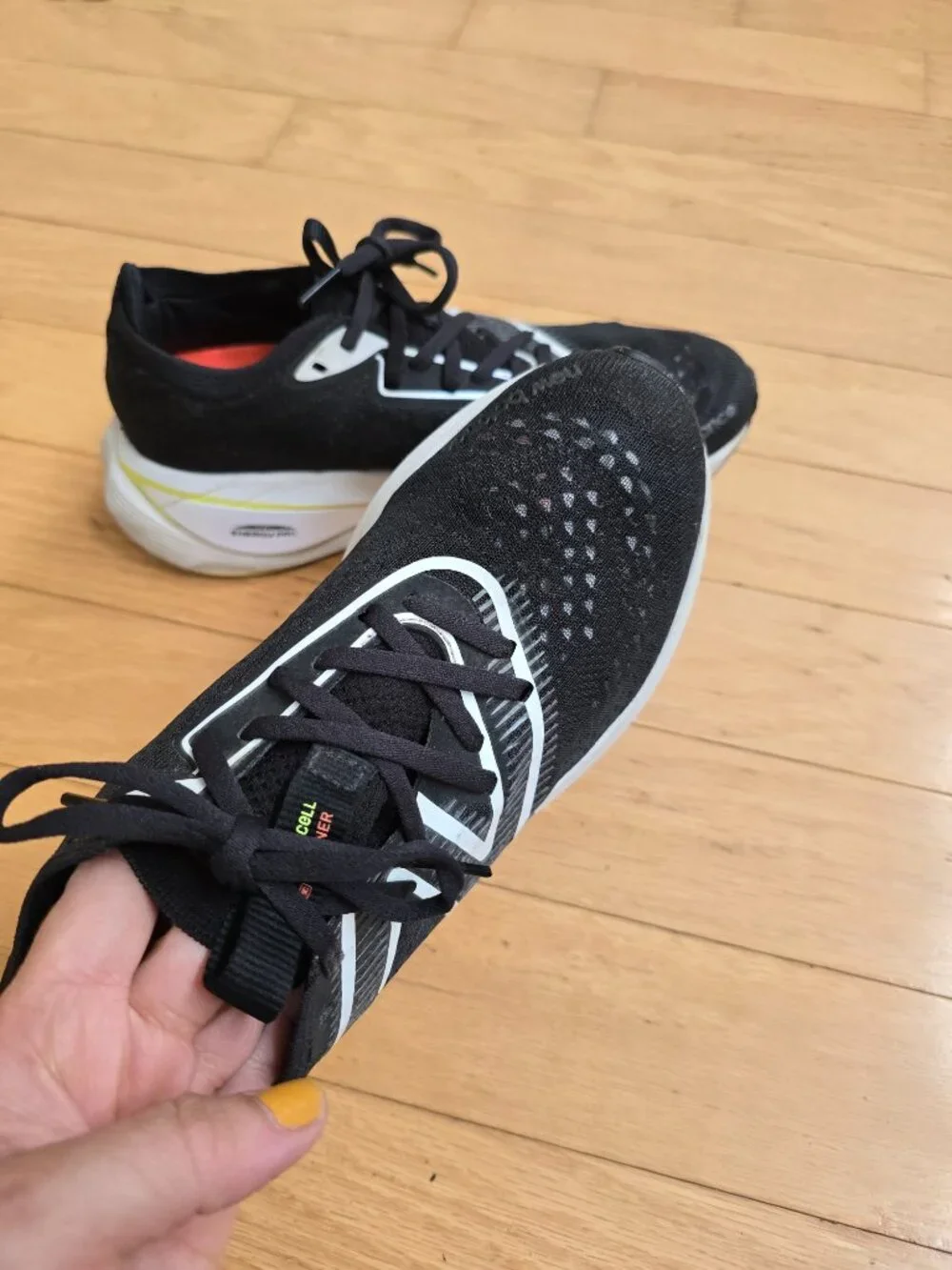 New Balance | FuelCell SuperComp Trainer v1 Black Running Sneakers | WMS 8.5